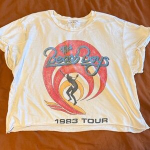 Daydreamer White Beach Boys Tour Graphic Tee